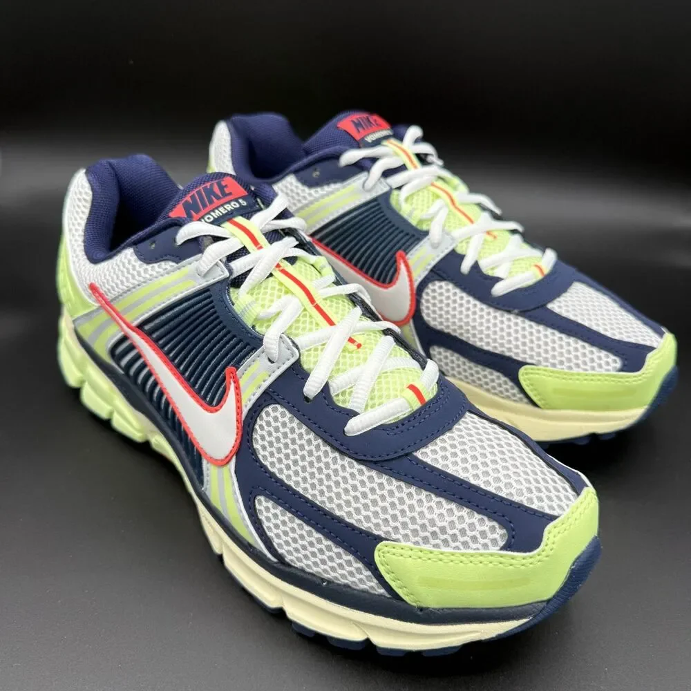 Nike Air Zoom Vomero 5 Shoes Barely Volt White IB4004 701 Men's Size 11
